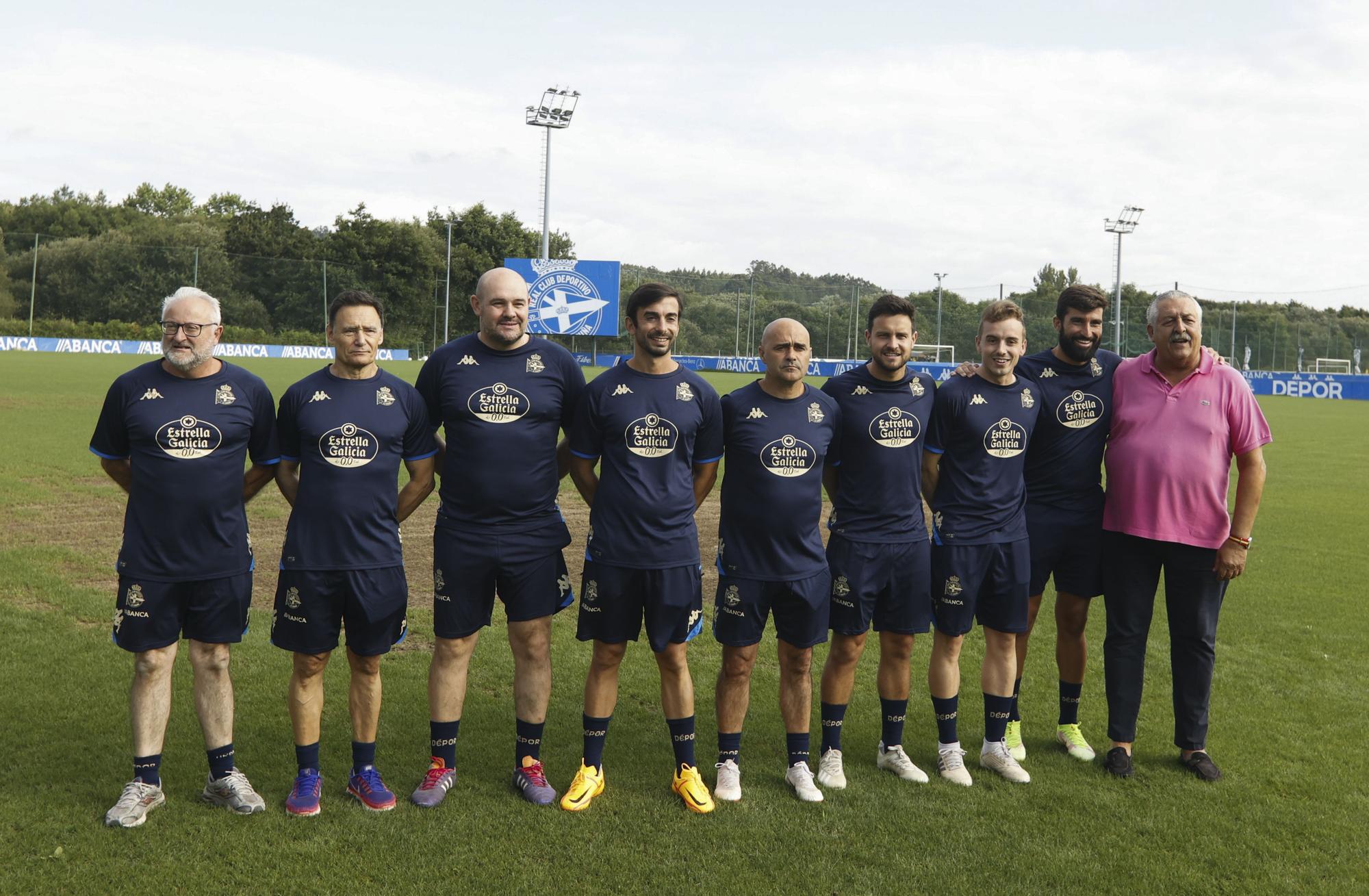 El Fabril inicia la pretemporada con su primer entrenamiento del curso 2022-23 en Abegondo