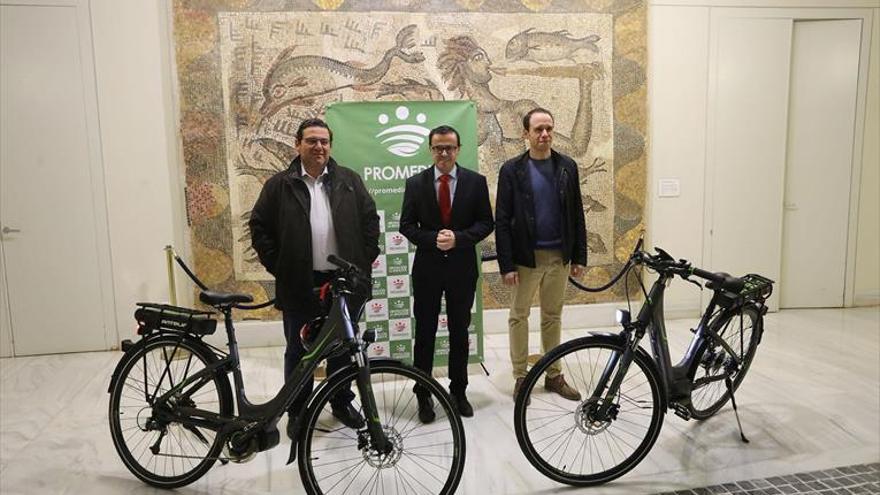 Bicicletas eléctricas para los empleados de Promedio