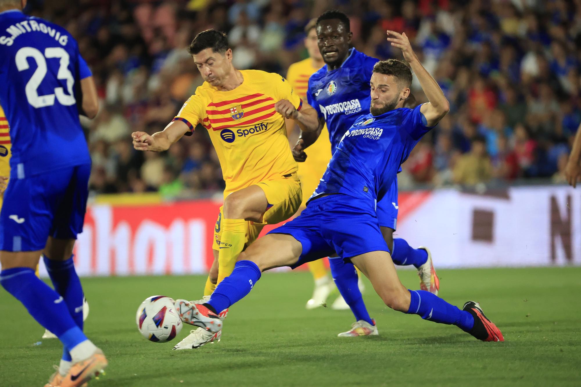 LaLiga: Getafe - FC Barcelona, en imágenes