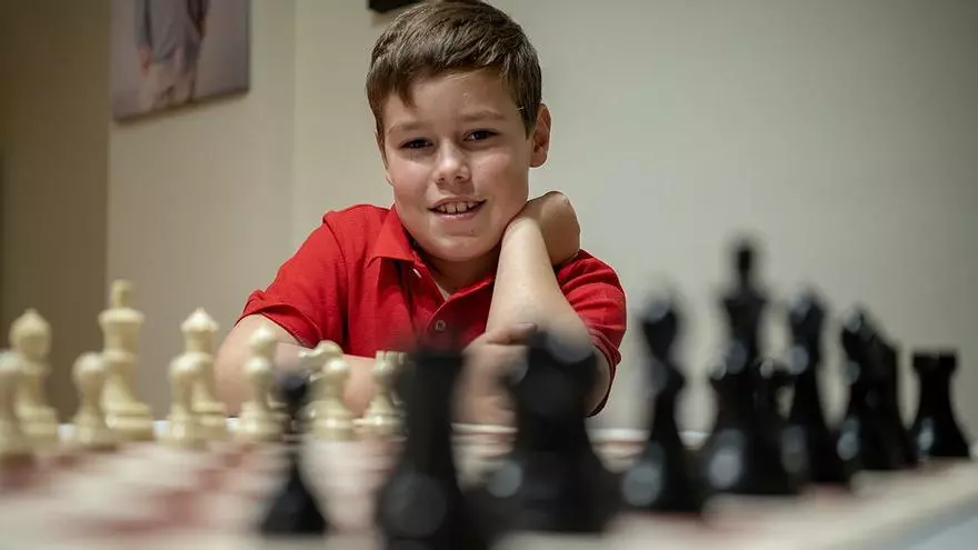 Entrevista con Marc Barceló, campeón del mundo de nueve años de ajedrez relámpago