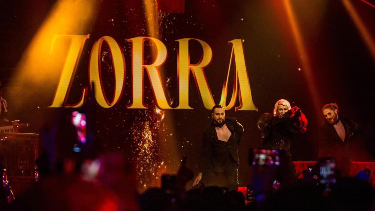 Nebulossa, ha ganado una de las más reñidas ediciones del Benidorm Fest con su canción Zorra.