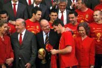 Celebraciones de 'La Roja' en Madrid