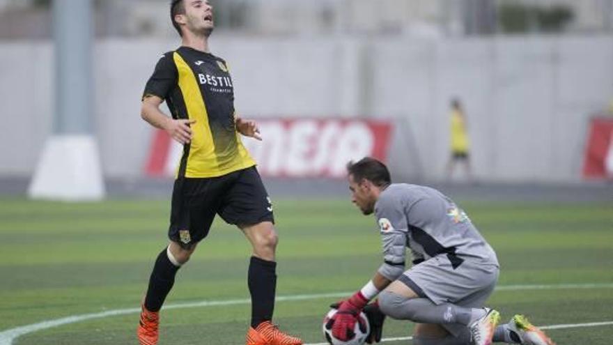 Los gualdinegros reciben al Olímpic.