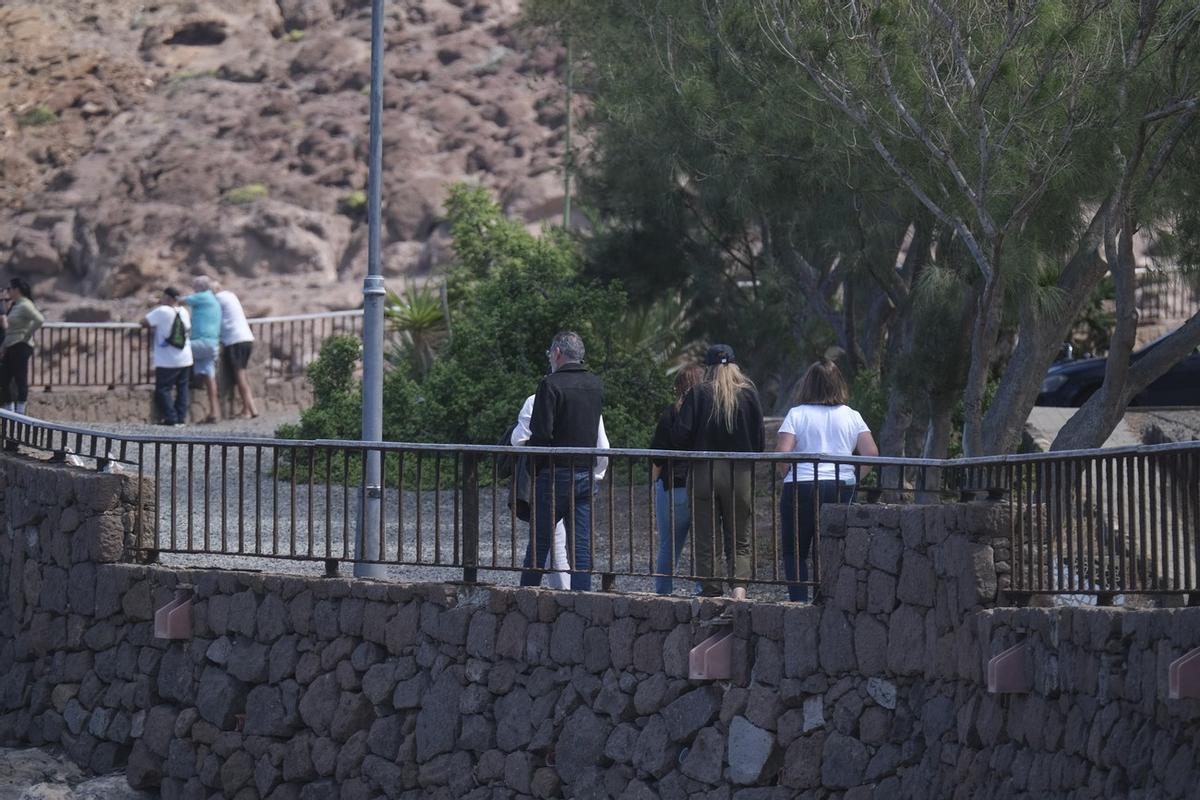Siguen las labores de búsqueda de los dos menores desaparecidos en El Confital (14 de marzo de 2024)