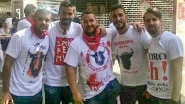 Los miembros de La Manada.