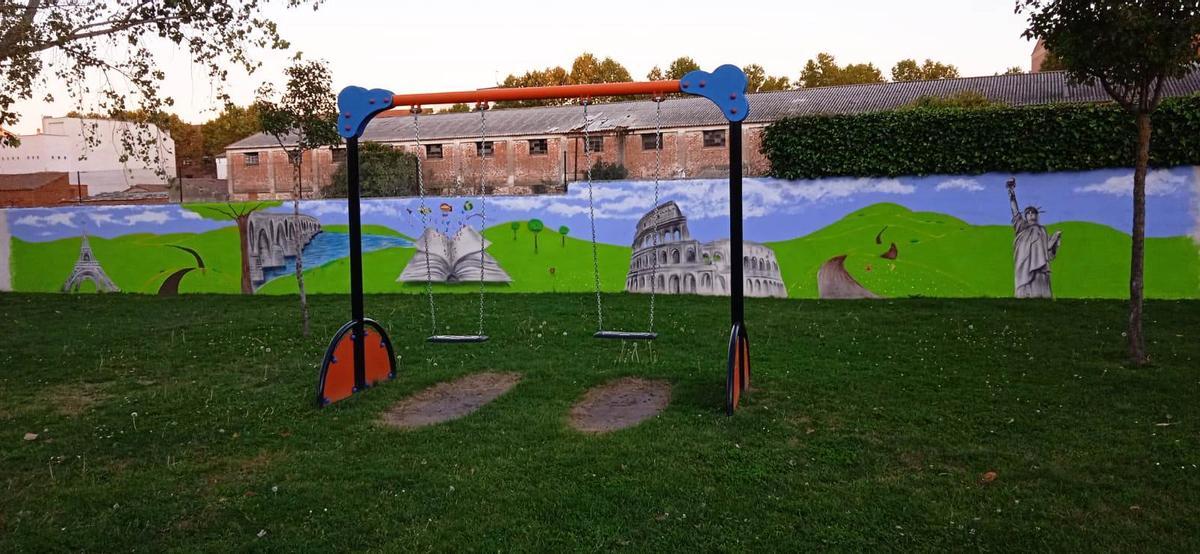 Nuevo mural en Zamoa.