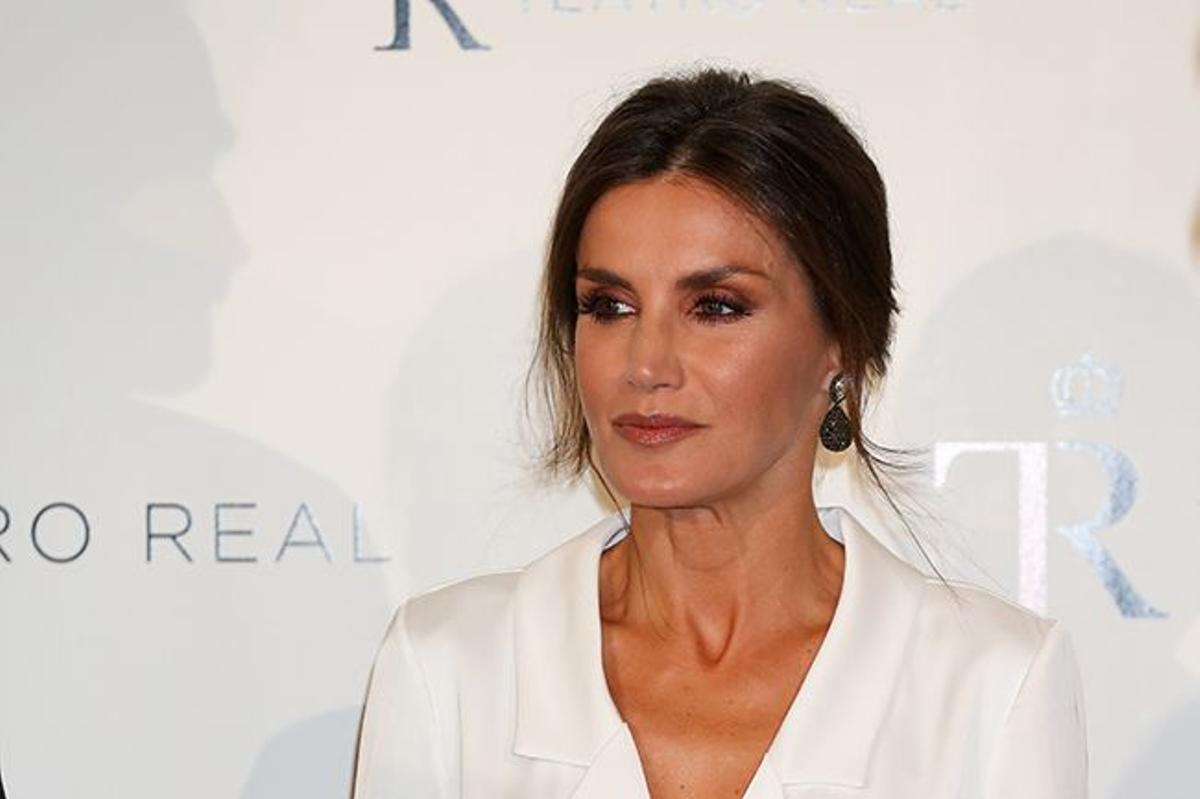 La reina Letizia en la presentación de la nueva temporada del Teatro Real de Madrid