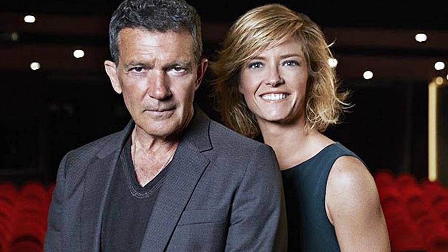 Antonio Banderas y María Casado.  | // EUROPA PRESS