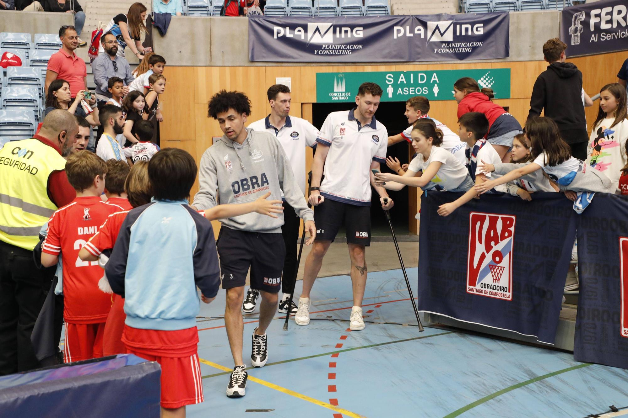 Obradoiro vs Fuenlabrada: las imágenes del partido