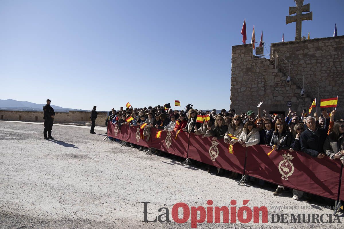 Visita de los reyes de España a Caravaca (explanada de la Basílica)