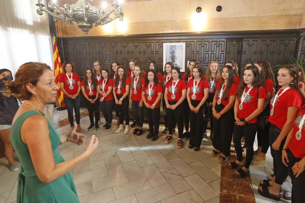 Celebració del CPA Girona a l'Ajuntament de Girona