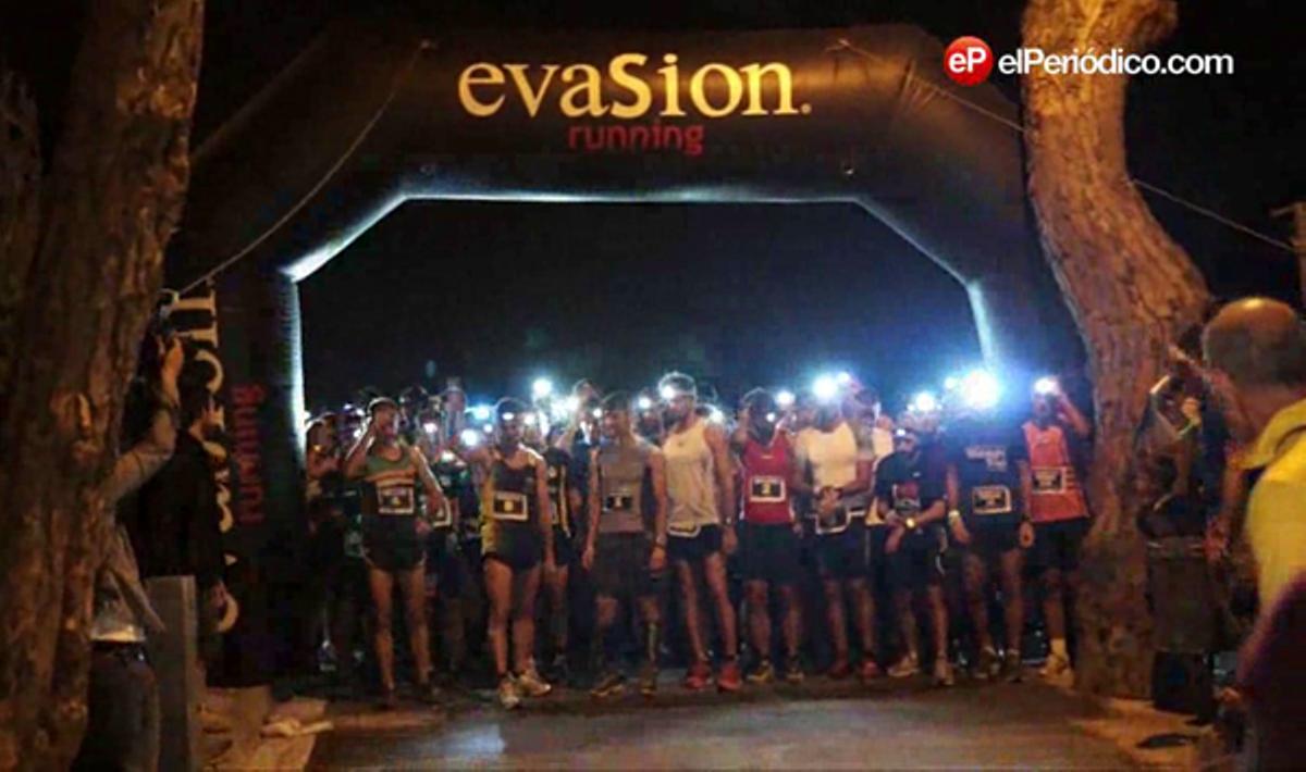 1a edició de la carrera nocturna, ’Barcelona Midnight Trail’ al Tibidabo.