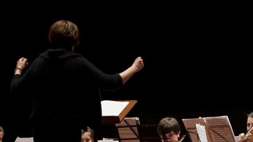 Concierto didáctico de niños del Conservatorio para mostrar su talento a otros menores