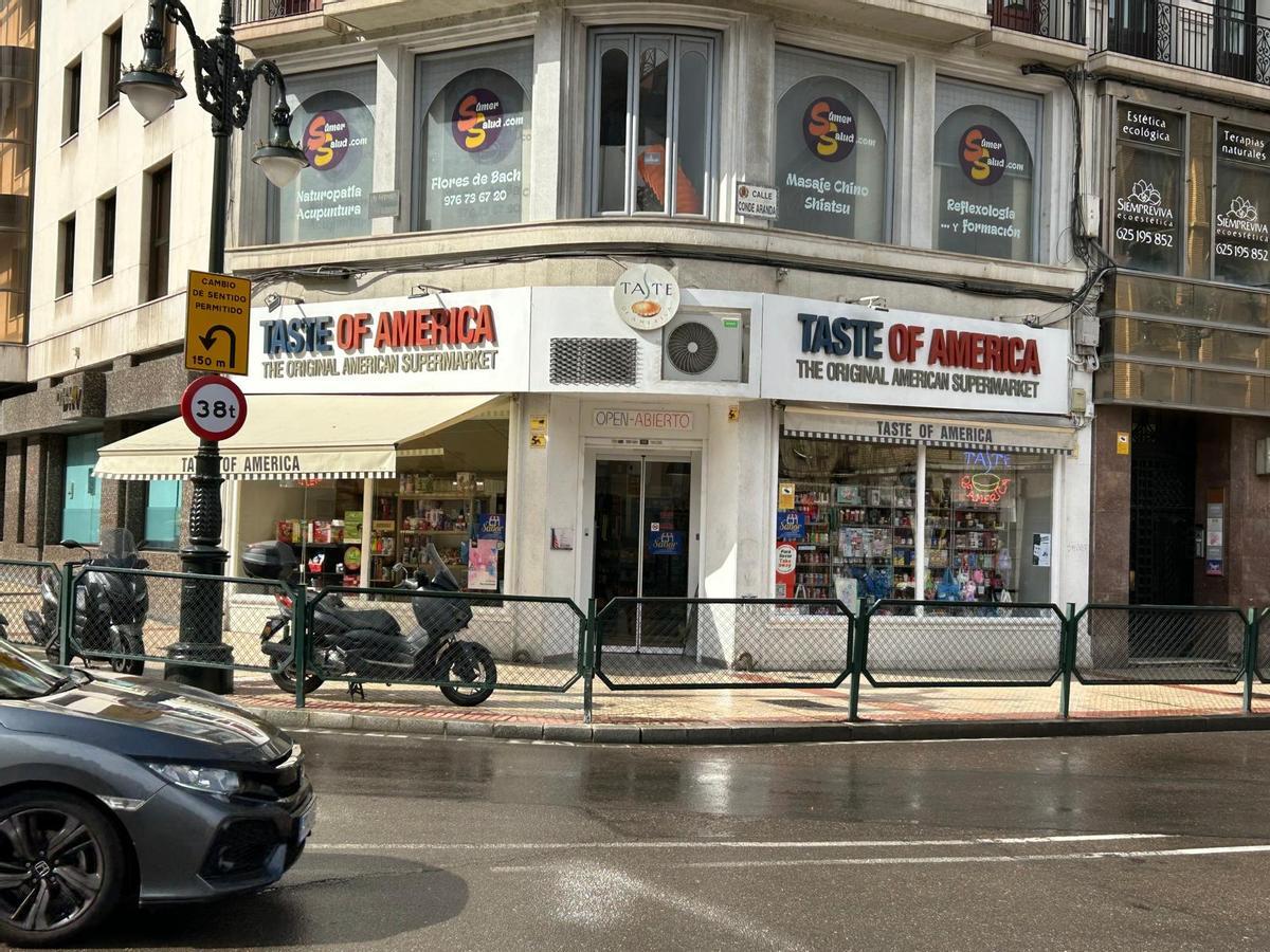 Fachada de Taste of America en Zaragoza