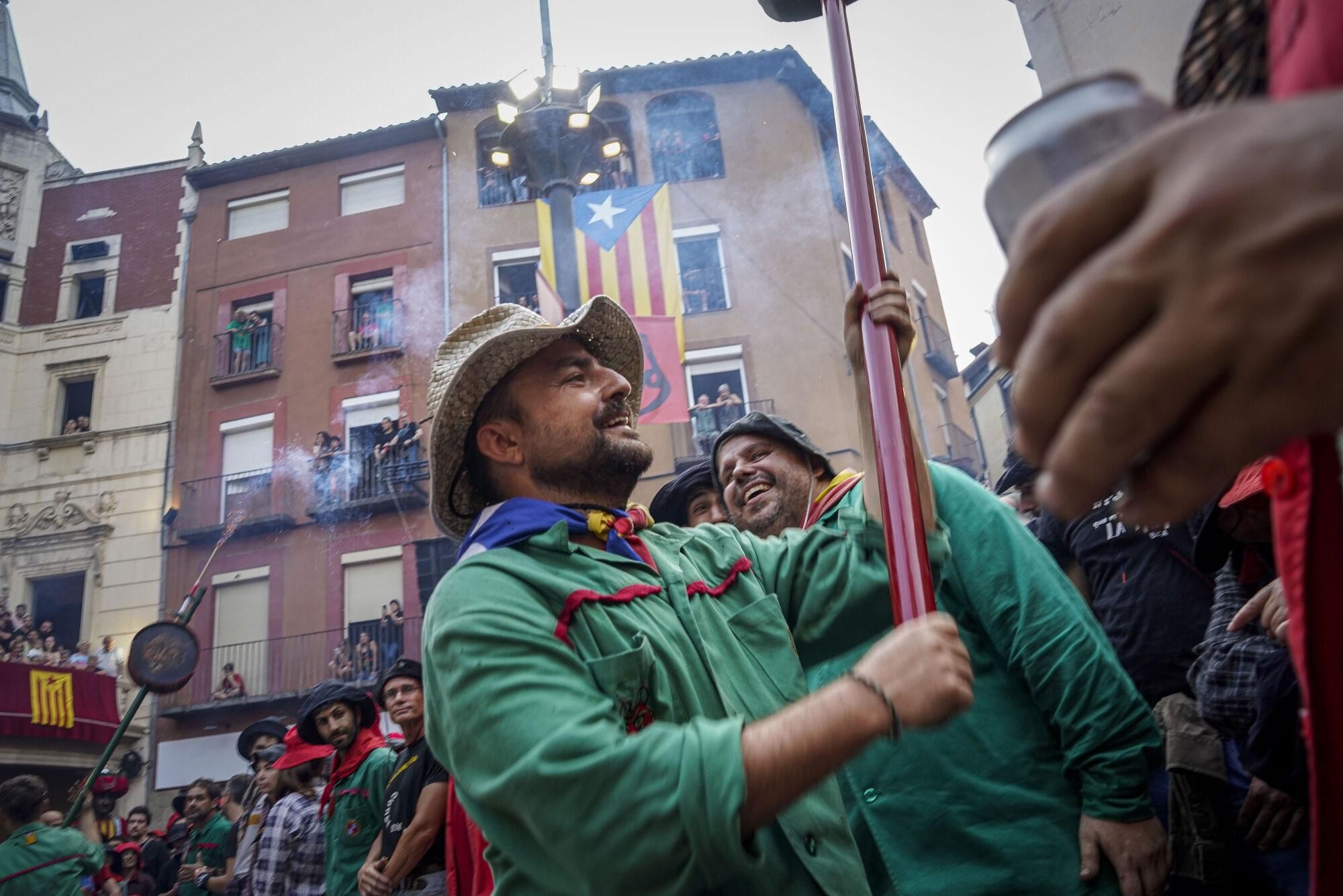 Així s'ha viscut el passacarrers de Patum de dissabte