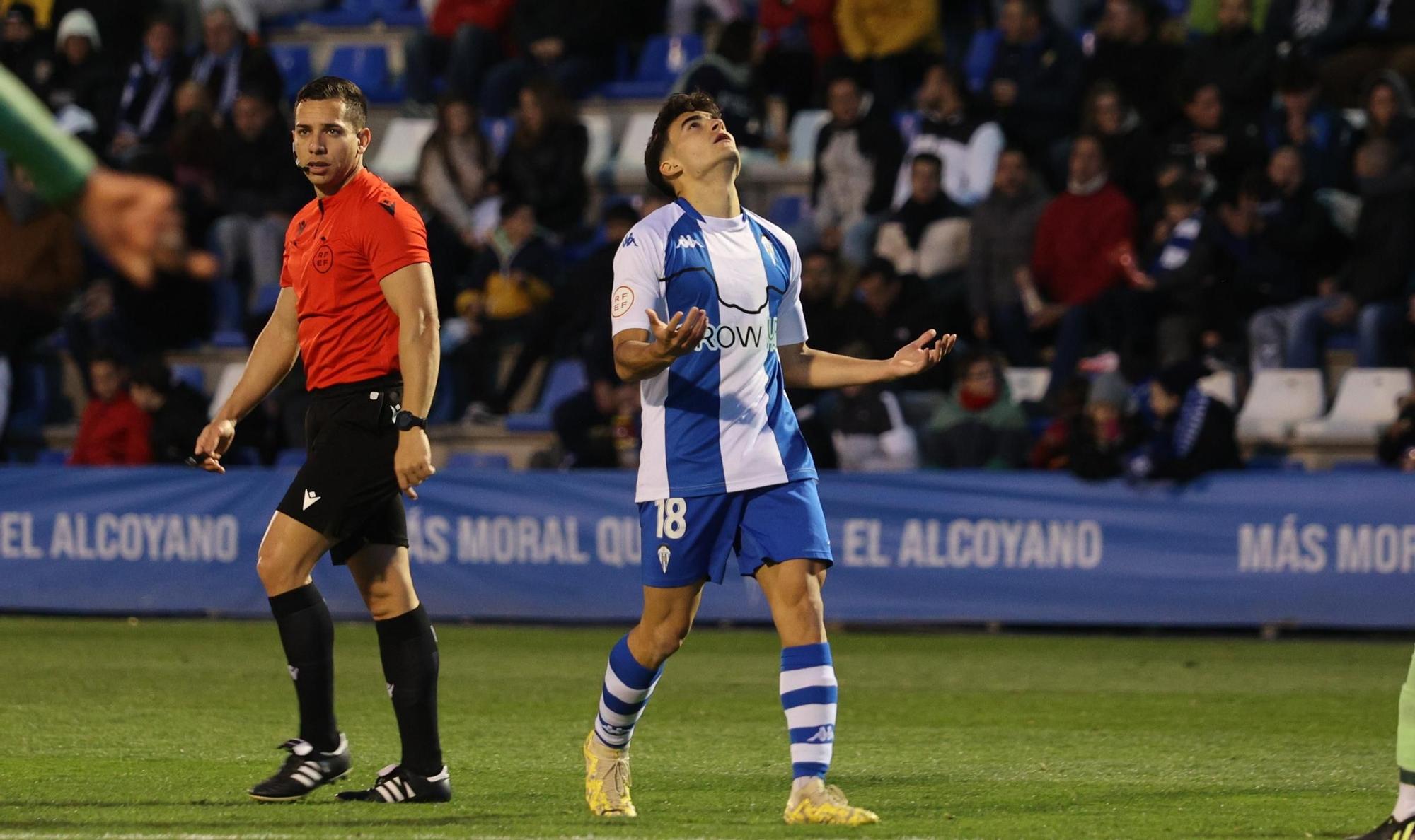 Las imágenes del Alcoyano - Málaga