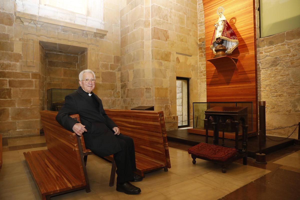 Benito Gallego, en la Catedral.