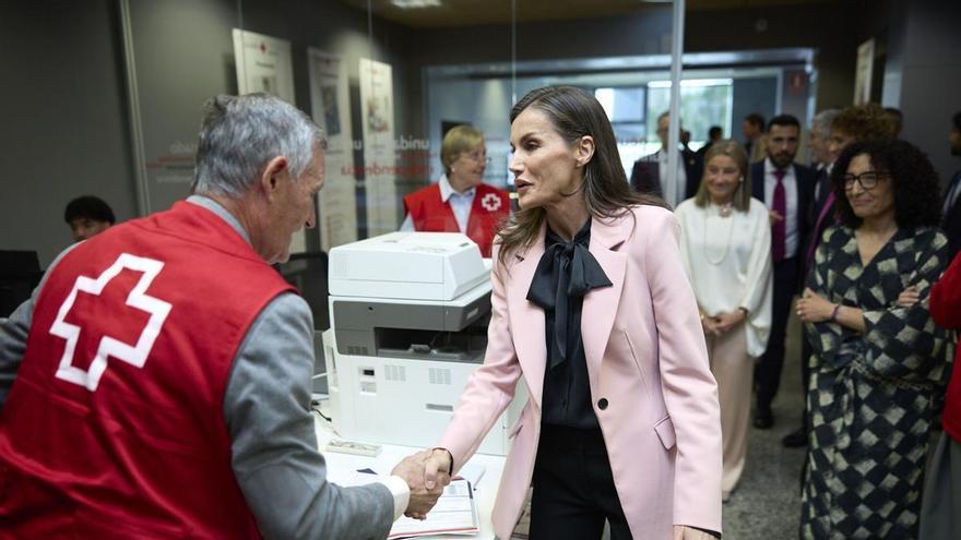 Letizia celebra el Día Mundial de la Cruz Roja: 