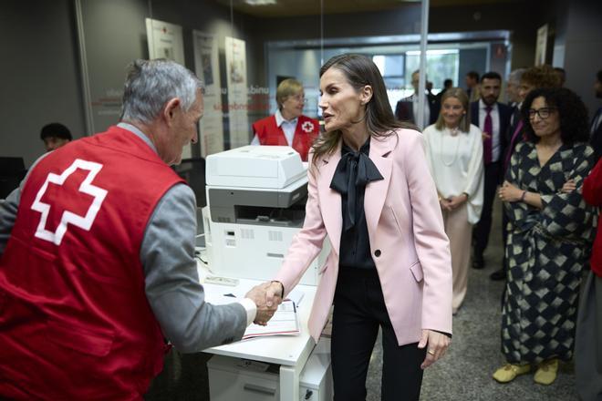 Letizia celebra el Día Mundial de la Cruz Roja: "Quienes hacéis el bien sois legión"