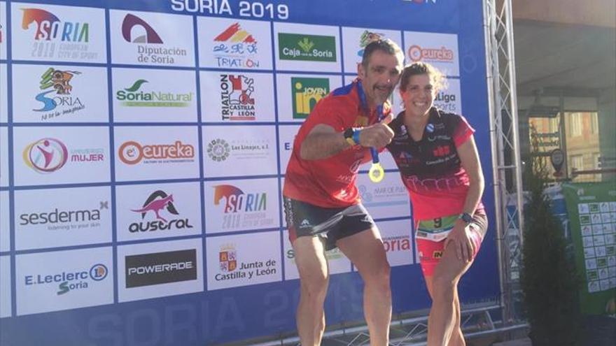 Sonia Bejarano se cuelga la medalla de bronce en el Campeonato de España