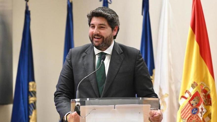 López Miras, en su intervención en el Foro Liberdefensa de Madrid. | CARM