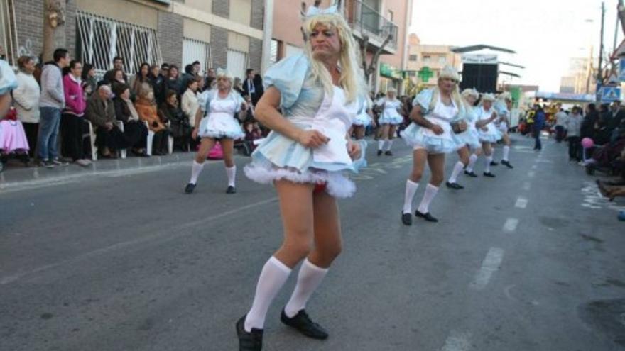 Desfile de comparsas en Cabezo de Torres