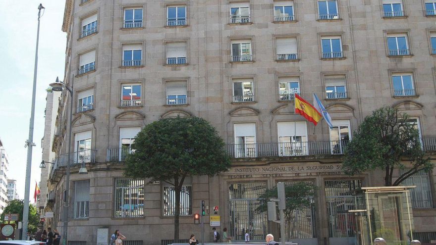 Sede ourensana de la Seguridad Social.