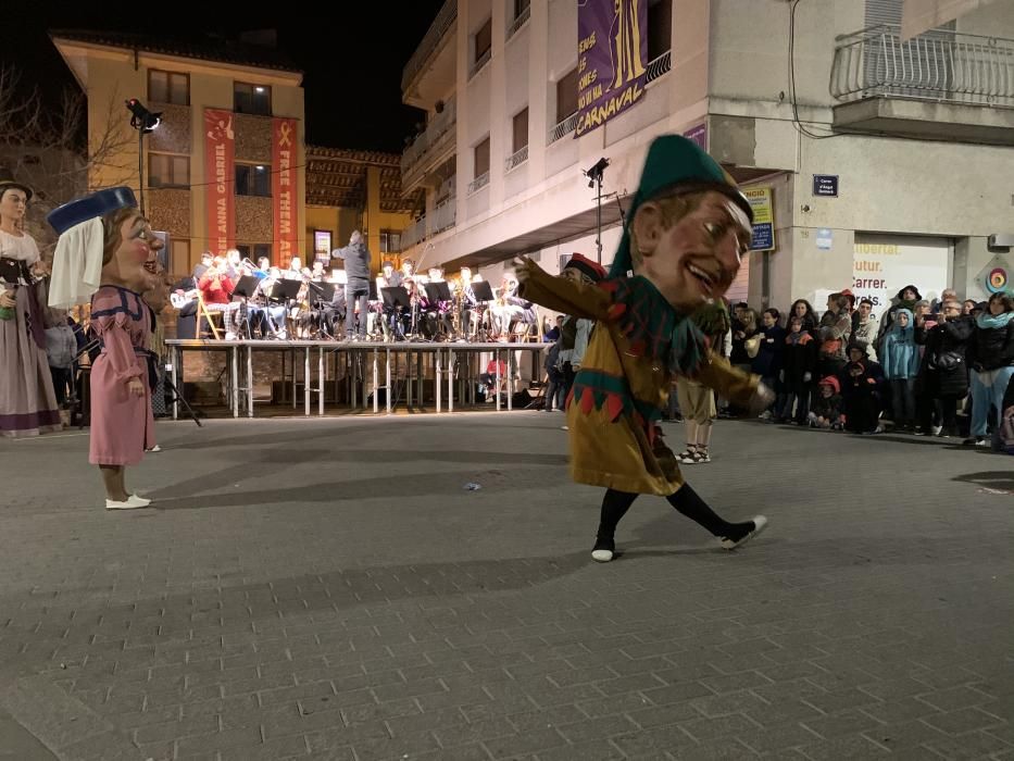 La mostra de foc del carnaval de Sallent