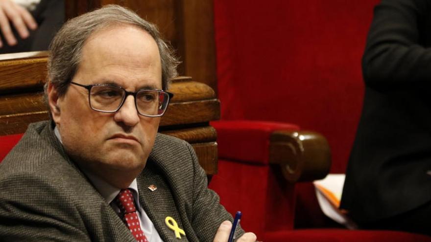 Torra, al Parlament