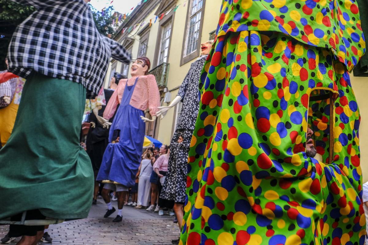 Día principal de las Fiestas de la Virgen de Guía. Batalla de flores