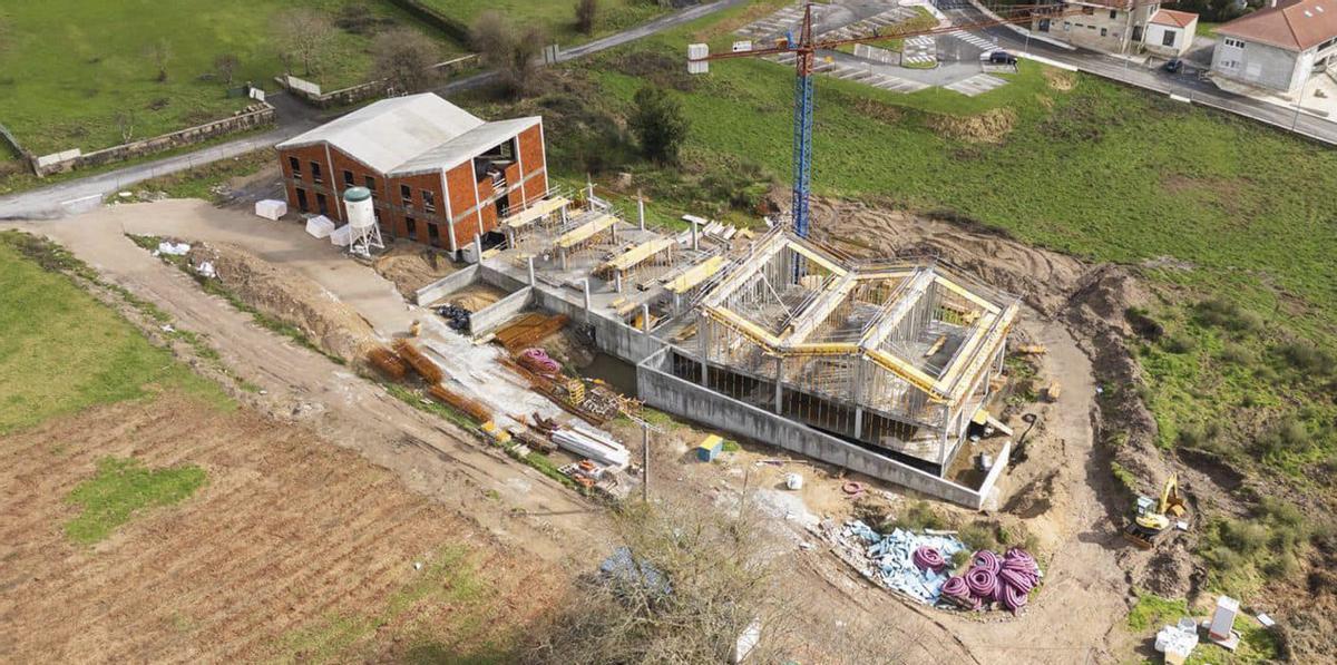 Vista del complejo en construcción. | FDV