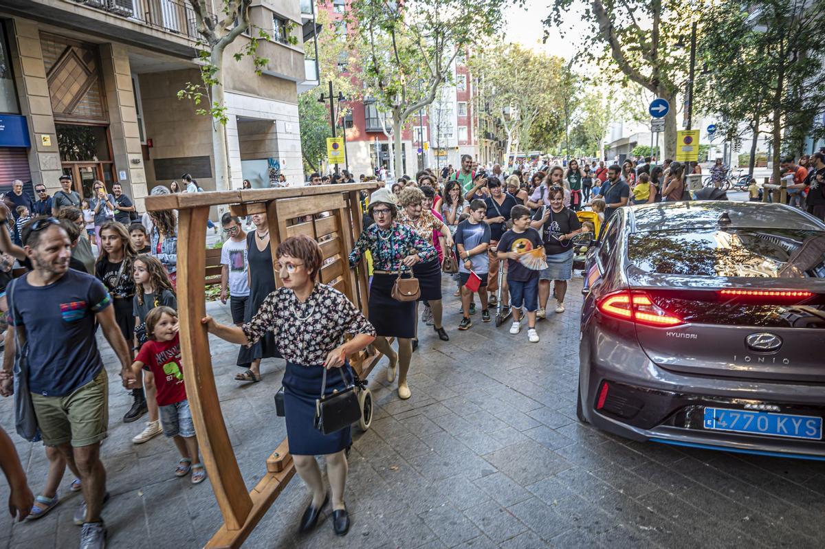 La Mercè en la superilla de Consell de Cent