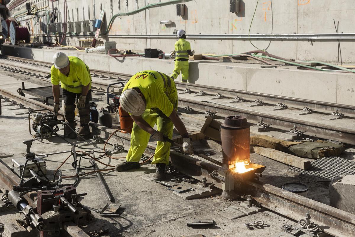 Obras de la Sagrera