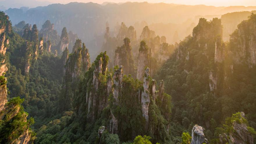 Zhangjiajie, las montañas que inspiraron &#039;Avatar&#039;.