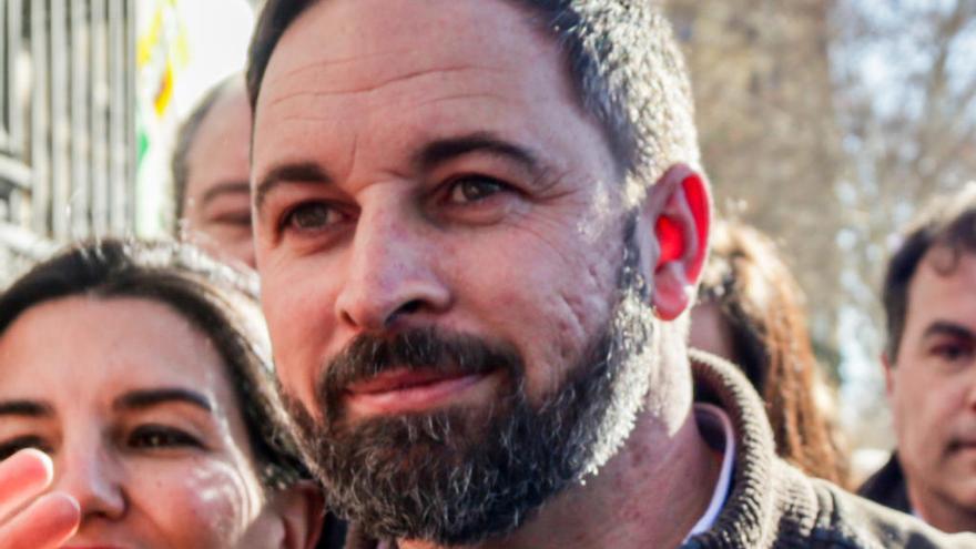 Santiago Abascal, portavoz de Vox.