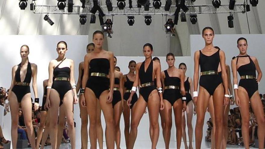 Modelos en la XI edición de Valencia Fashion Week.