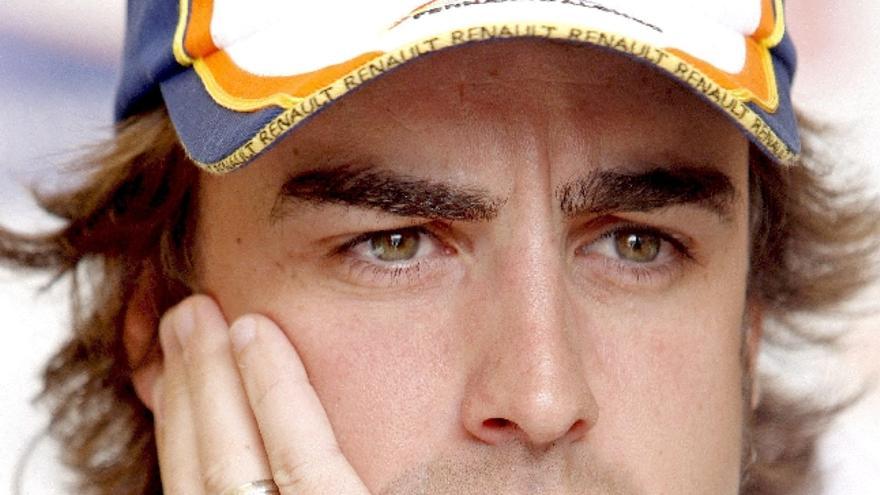 El piloto español del equipo Renault de Fórmula Uno Fernando Alonso.