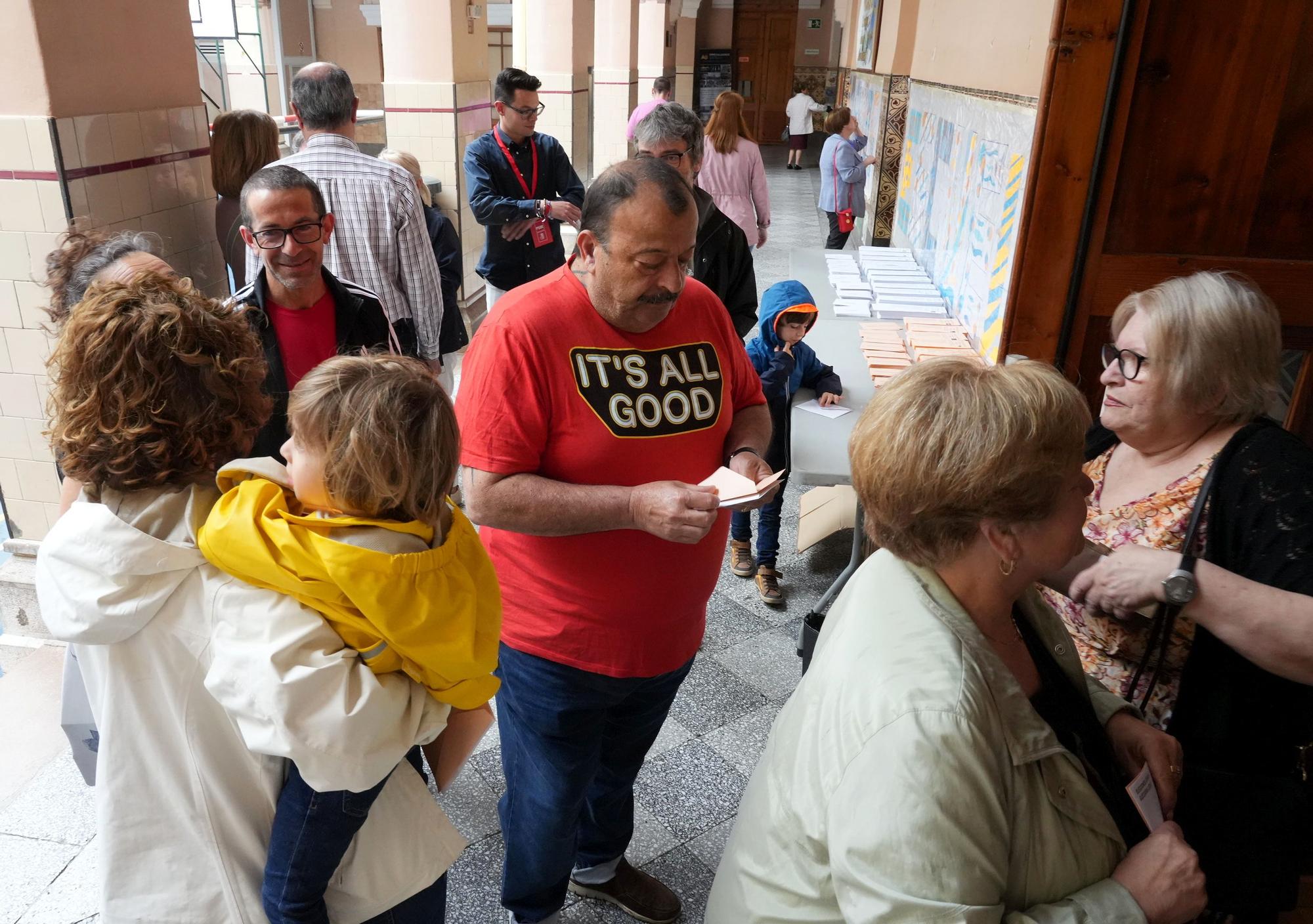 Las imágenes de la jornada electoral del 28M en Castellón