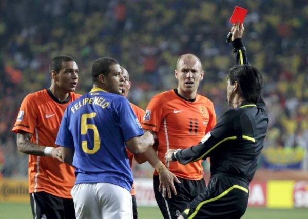 Holanda 2 - Brasil 1