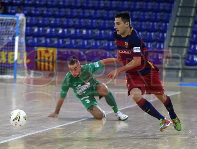 FC Barcelona, 4 - Magna Gurea Navarra, 1