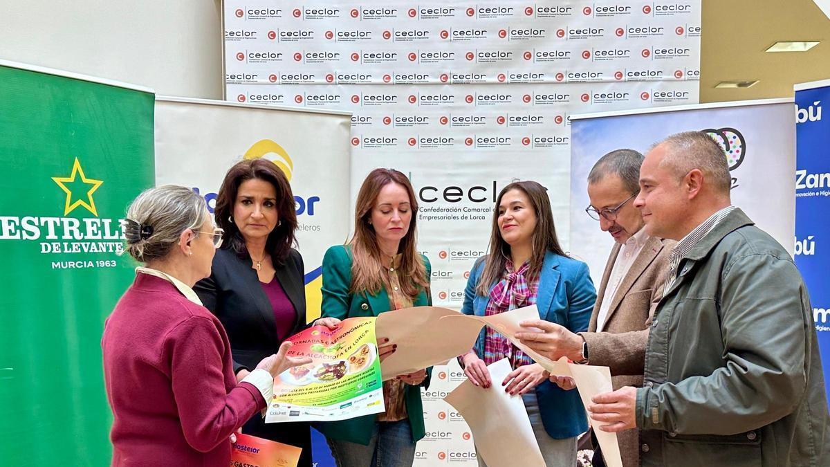 Presentación de la tercera edición de las jornadas gastronómicas de la alcachofa de Lorca.