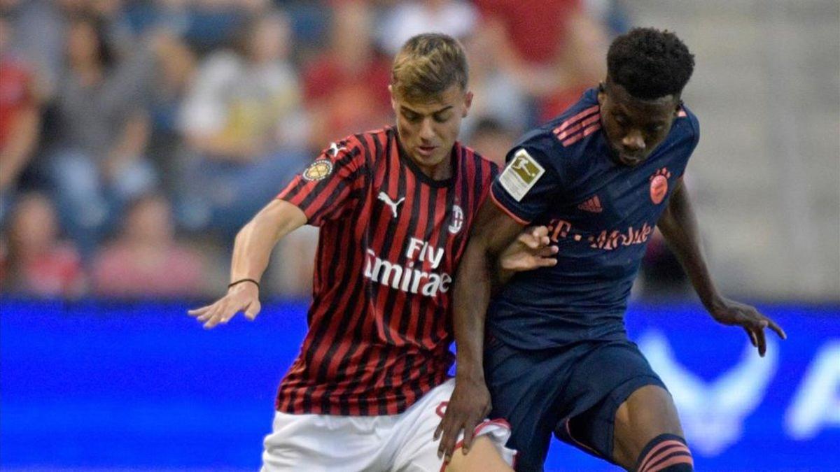 Debut de Daniel Maldini (17 años) con el Milan