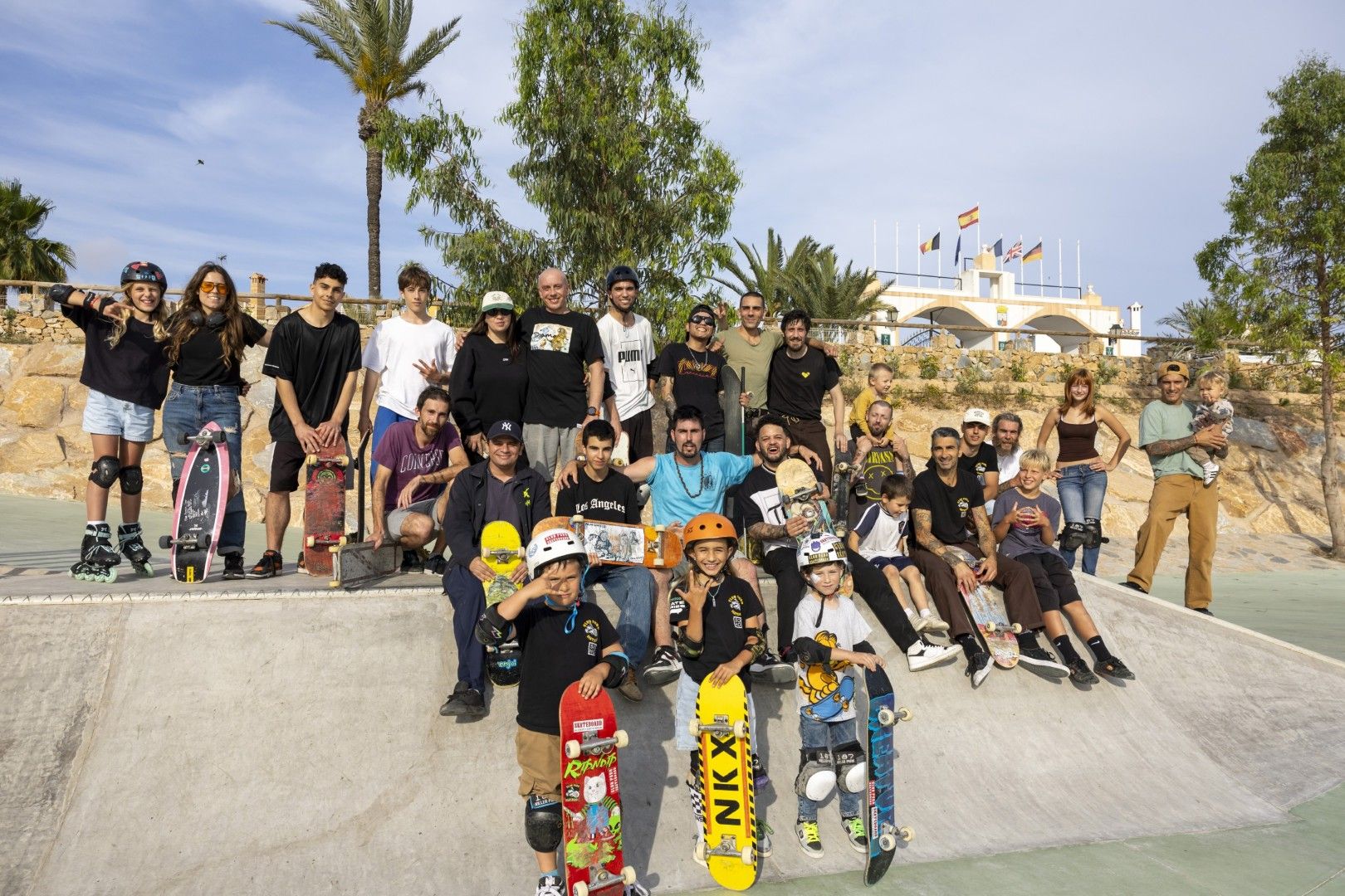Parque inundable y skateboard en Torrevieja