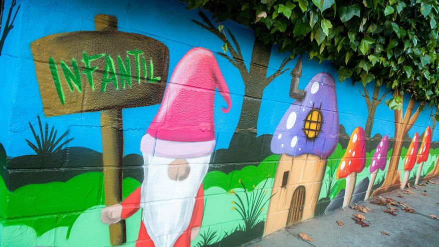 Avanzan los talleres de grafiti con nuevos murales en centros escolares