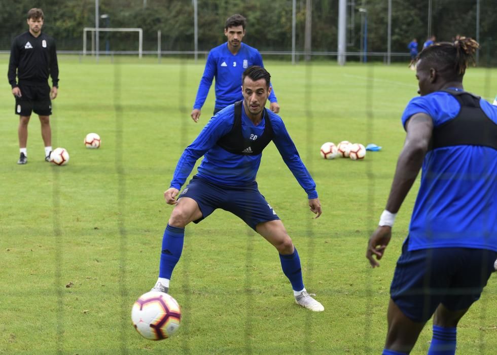 Entrenamiento del Oviedo