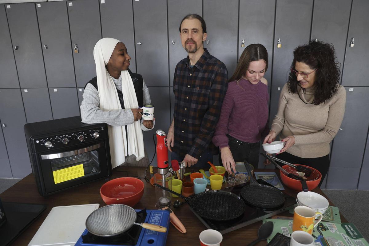 Professorat i alumnat.