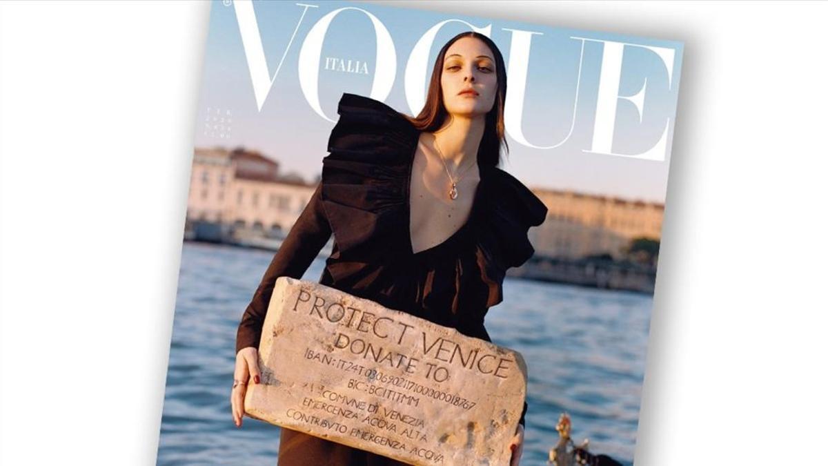 'Vogue Italia' pide ayuda para restaurar Venecia