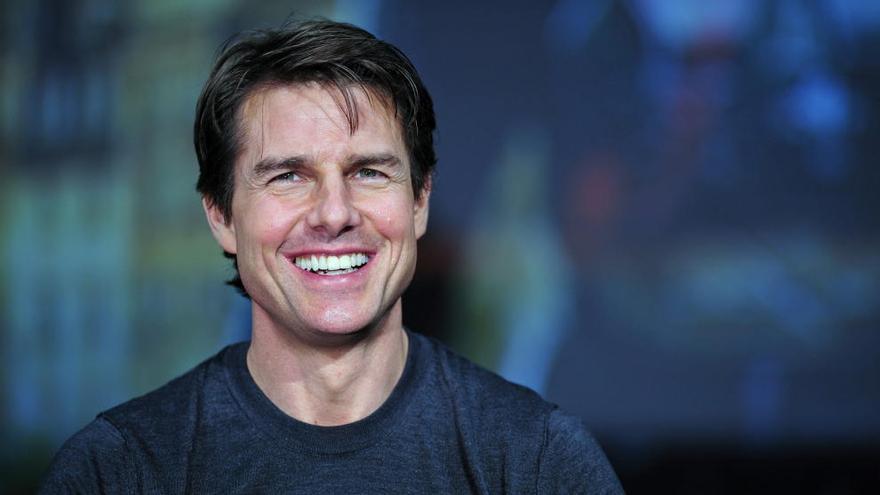Tom Cruise durante la presentación del film.