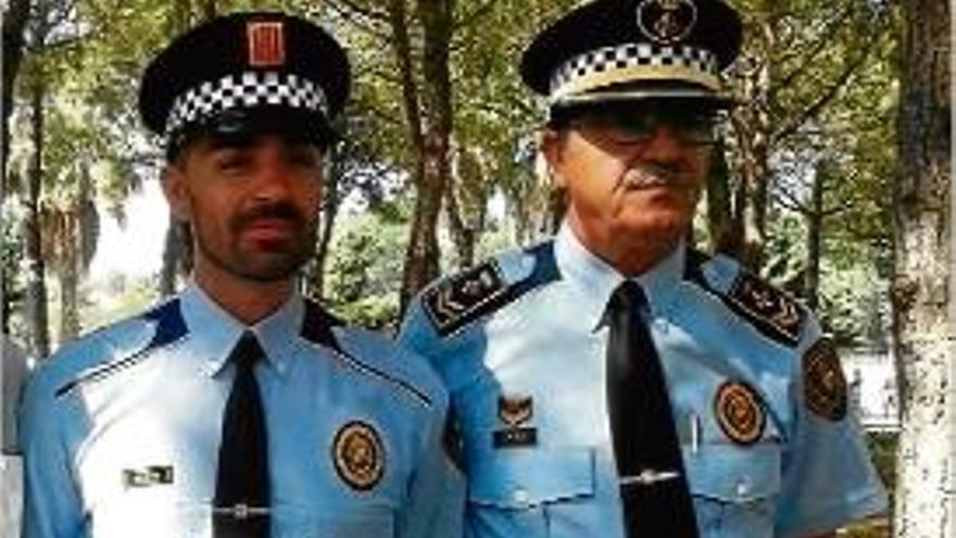 Un policia gironí, primer de la promoció