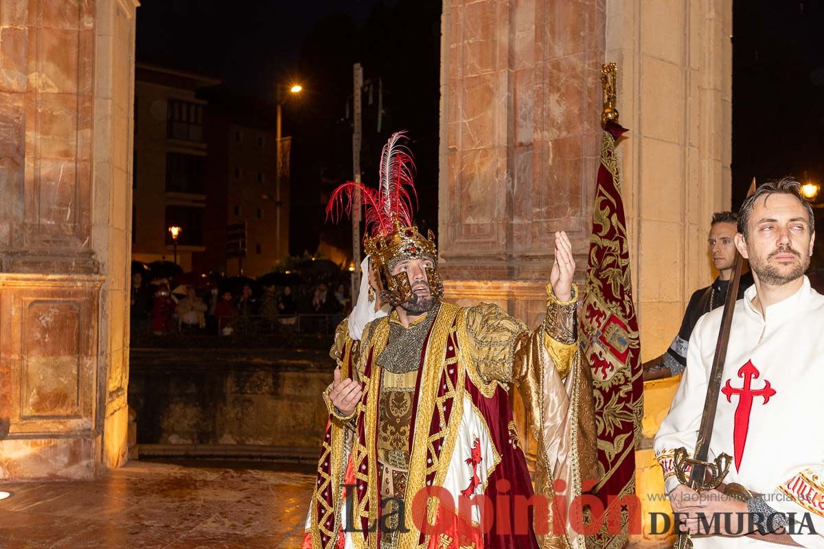 Desfile de Moros y cristianos y parlamento en las Fiestas de Caravaca